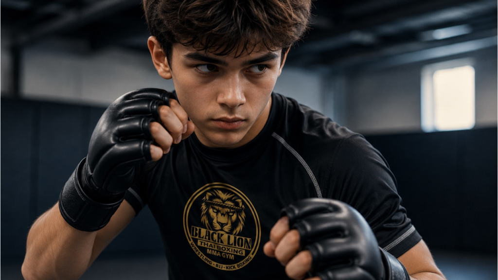 Teenage MMA fighter